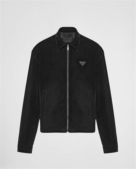 prada dark green jacket|prada black jacket men.